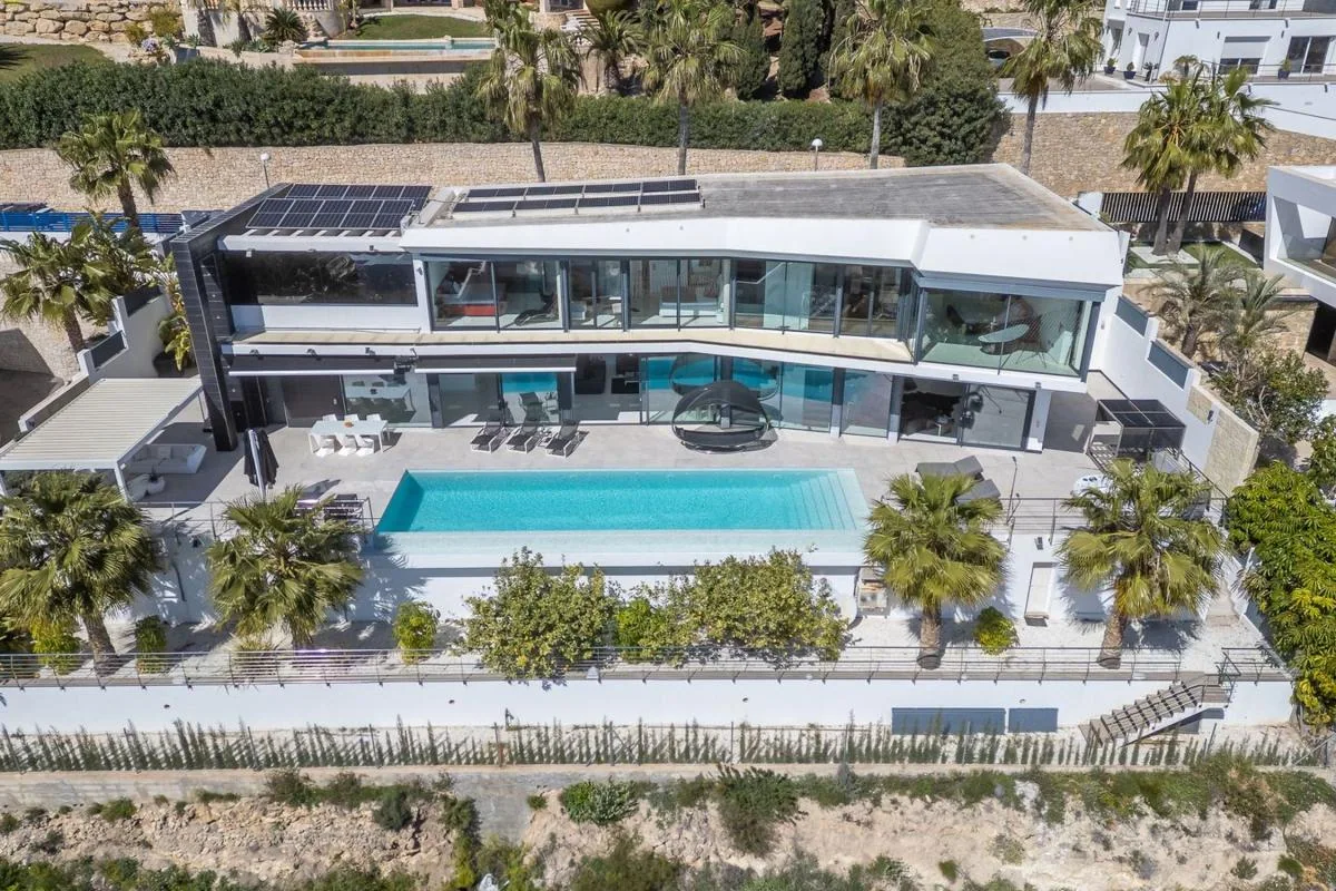 Moderne Luxusvilla mit Meerblick in Gran Sol, Calpe