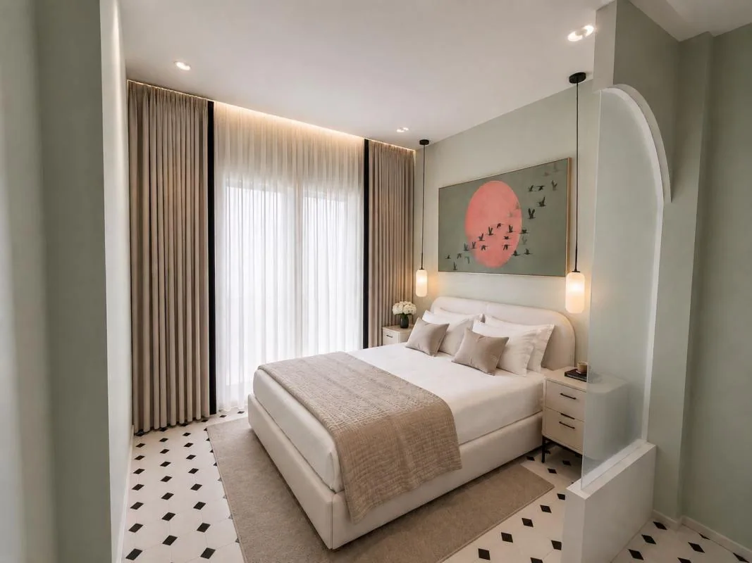 Gerenoveerde studio met terras bij zee in Torrevieja