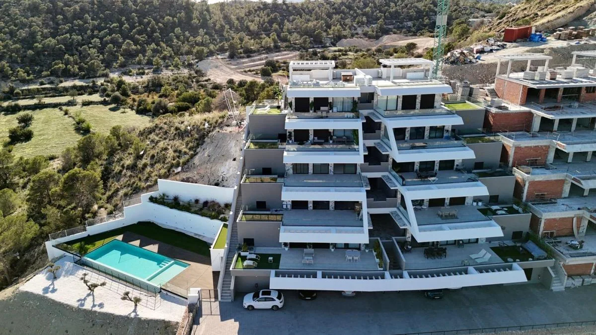 Apartament cu vedere la mare în Balcón de Finestrat